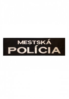 Nášivka MESTSKÁ POLÍCIA 35x10cm 