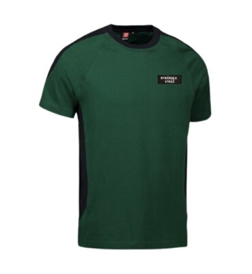 Tričko kontrastné 0302 SP zelené /pánske