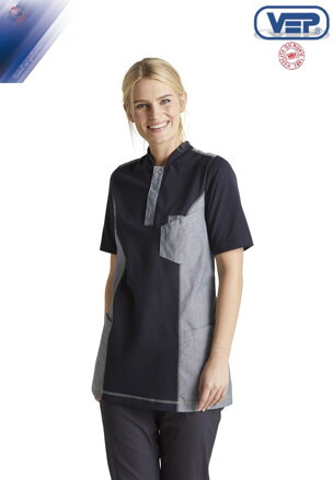 Tunika funkčná POLO 15321navy-šedá / dámska