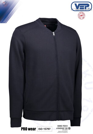 Mikina PRO WEAR na zips 0366 HOR / pánska
