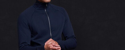 Mikina na zips 0628 / pánska