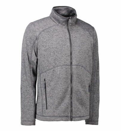 Mikina - fleece melange Zip´n´Mix 0847 / pánska