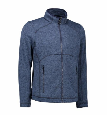 Mikina - fleece melange Zip´n´Mix 0847 / pánska