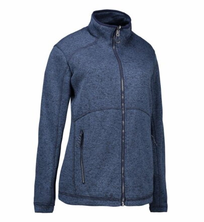 Zdravotnícka Mikina fleece melange Zip´n´Mix 0848 / dámska