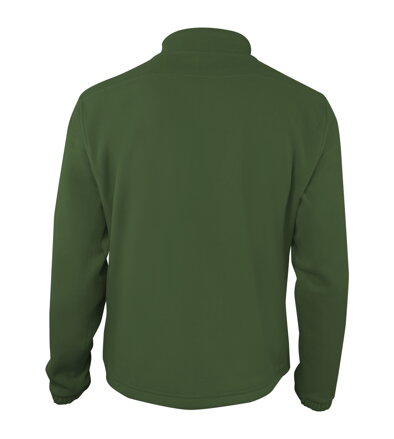 Mikina fleece 280 g tmavozelená / pánska - výpredaj