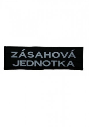 Nášivka ZÁSAHOVÁ JEDNOTKA 35x10cm