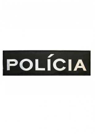 Nášivka POLÍCIA 35x10 cm
