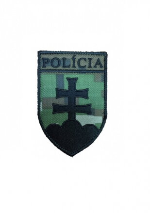 Nášivka Slovenský znak 9,5 cm POLICIA khaki