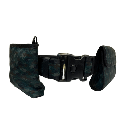 Taktický opasok 45 - zelený maskáč