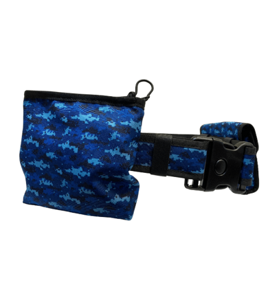 Taktický opasok 45 - modrý maskáč