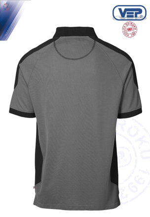 Polokošeľa kontrastná PRO WEAR 0322 / antracit