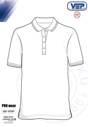 Zdravotnícka polokošeľa PRO WEAR 0324 / pánska