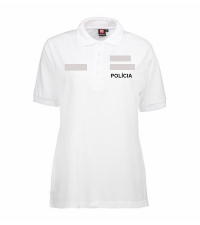 Polokošeľa POLÍCIA / 0321 PRO WEAR biela / dámska