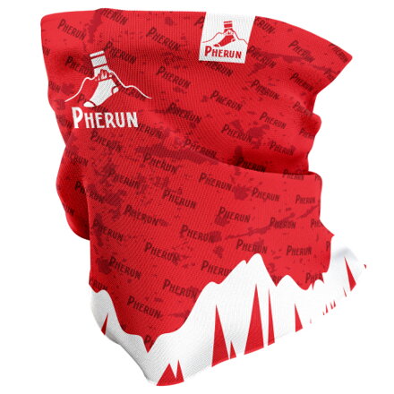 Multifunkčná šatka Pherun Scarf Red Ice