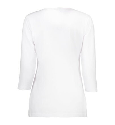 Zdravotnícke tričko PRO WEAR ¾ 0313 biele / dámske