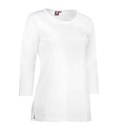 Zdravotnícke tričko PRO WEAR ¾ 0313 biele / dámske