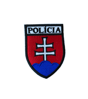 Nášivka Slovenský znak 9,5 cm POLICIA