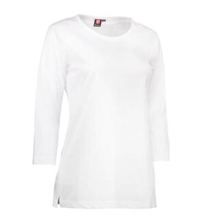Zdravotnícke tričko PRO WEAR ¾ 0313 biele / dámske