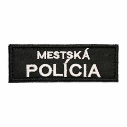 Nášivka MESTSKÁ POLÍCIA 9x3cm