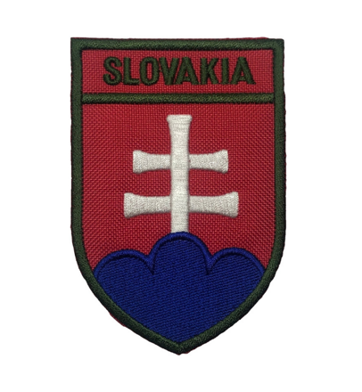Nášivka Slovenský znak 9 cm SLOVAKIA