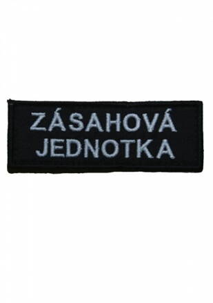 Nášivka ZÁSAHOVÁ JEDNOTKA 9x3cm